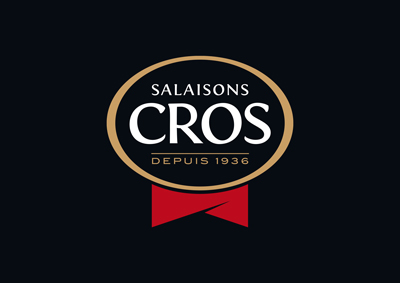 Logotype de l'entreprise Salaison Cros, fabricant de jambons secs et charcuterie en Averyon.