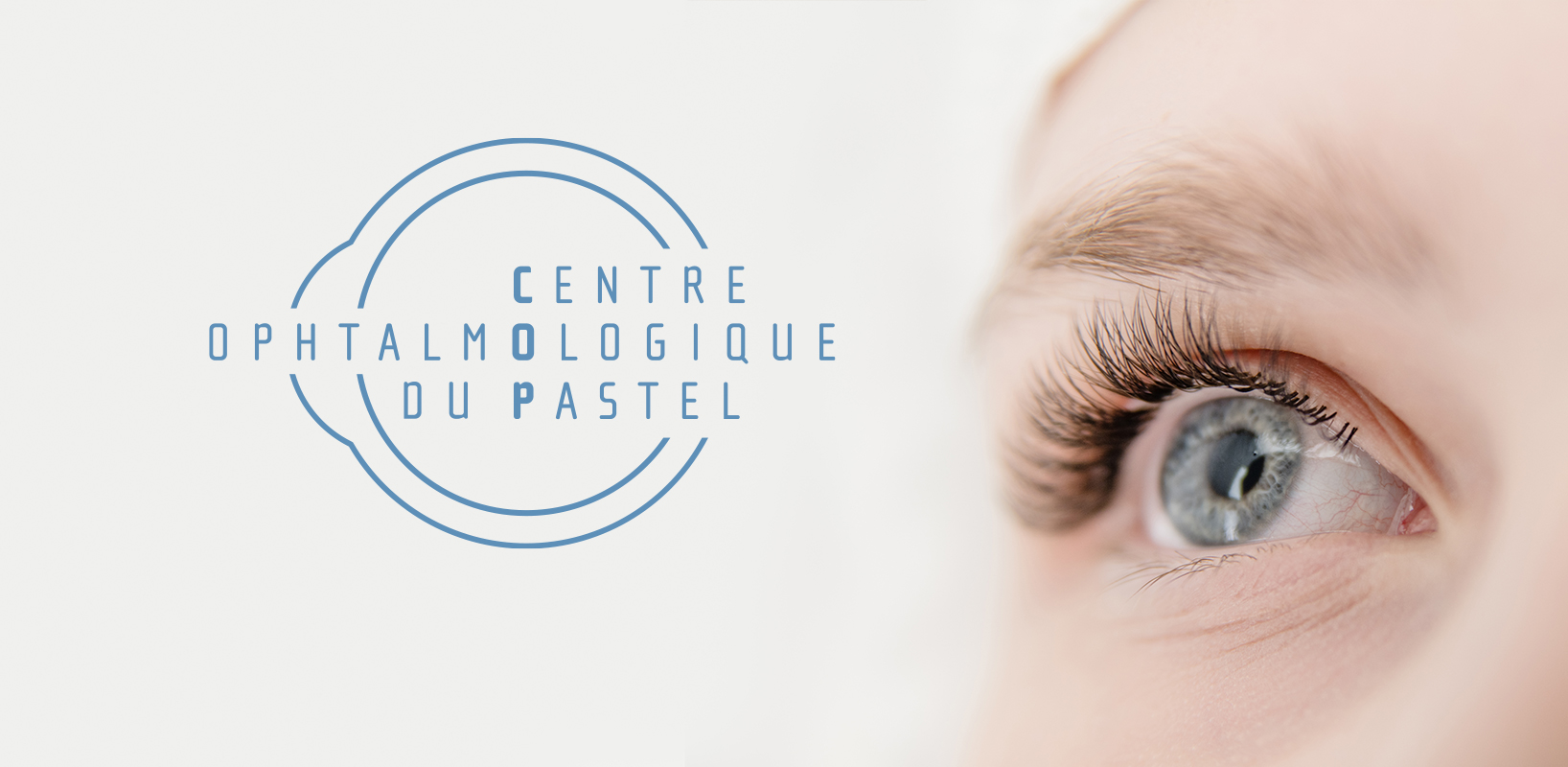 Logo réalisé pour le Centre ophtalmologique du Pastel à Saïx
